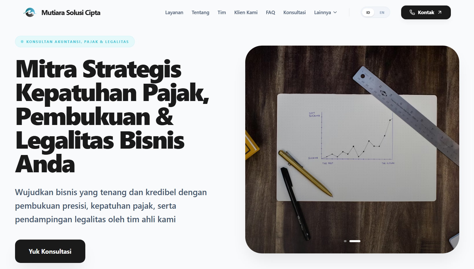 Website Mutiara Solusi Cipta