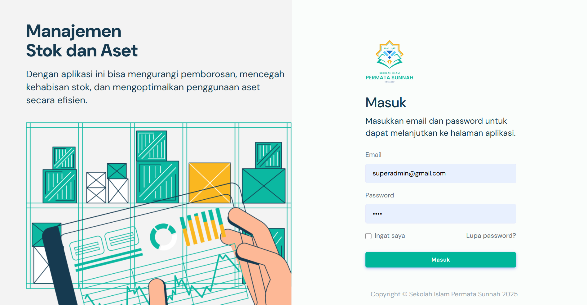 Sistem Manajemen Gudang & Stok