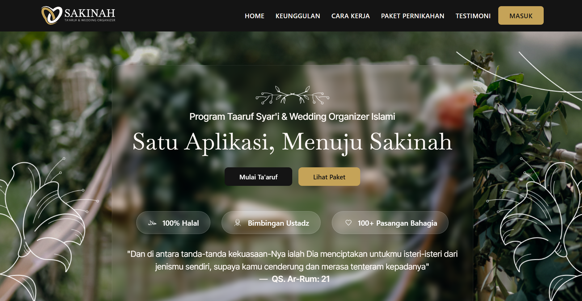 Sistem Biro Jodoh & Taaruf Online